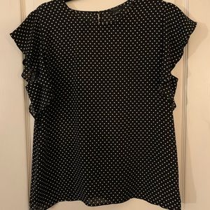 Ann Taylor Factory Polka Dot Blouse